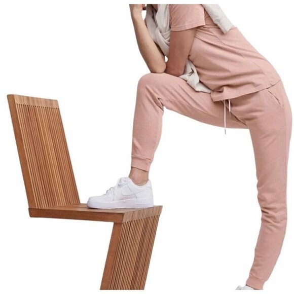 NWT MATE the Label Rose Organic Terry Classic Jogger - 2X - Picture 10 of 10